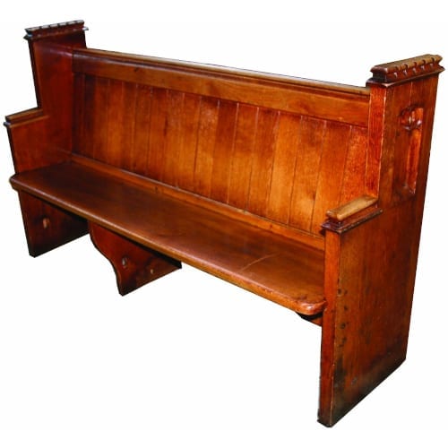 salvage-church-pew