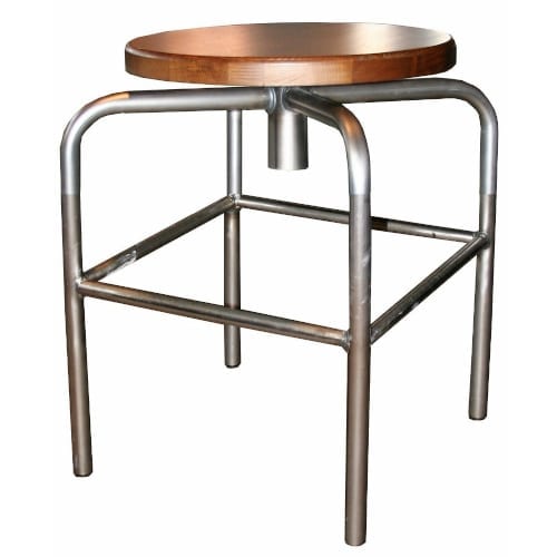 Magna Low Stool with Beech Top
