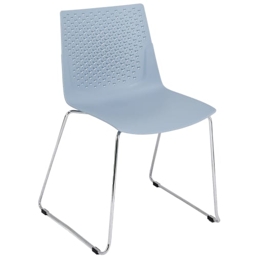 Flex skid sidechair