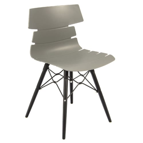 Hoxton K frame black sidechair