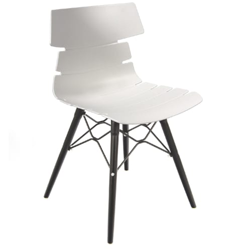 Hoxton K frame black sidechair