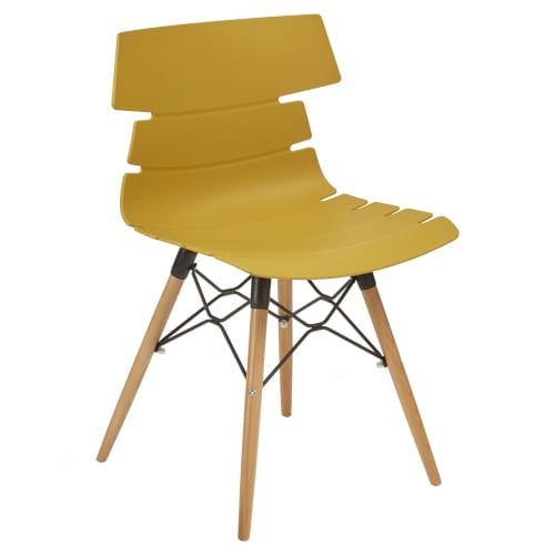 Hoxton K frame beech sidechair