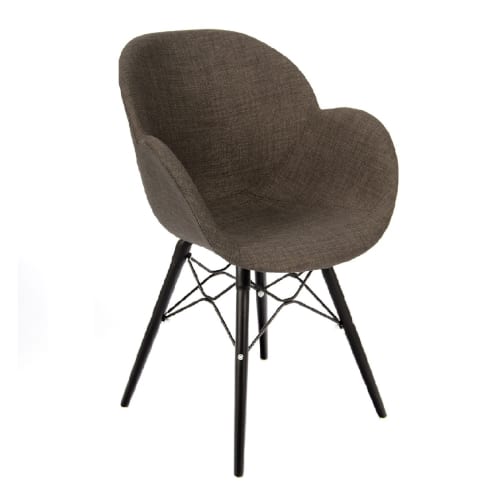 Shoreditch armchair K frame black