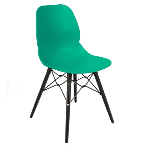 Shoreditch K frame black sidechair