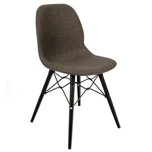 Shoreditch K frame black sidechair