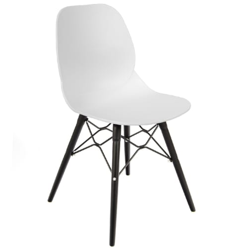 Shoreditch K frame black sidechair