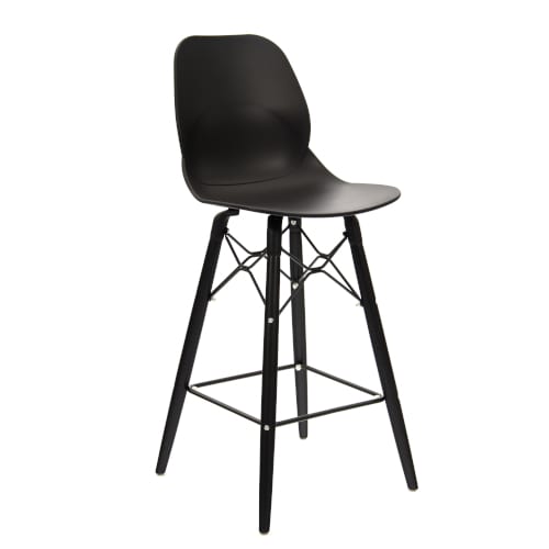 Shoreditch K frame mid height high chair black