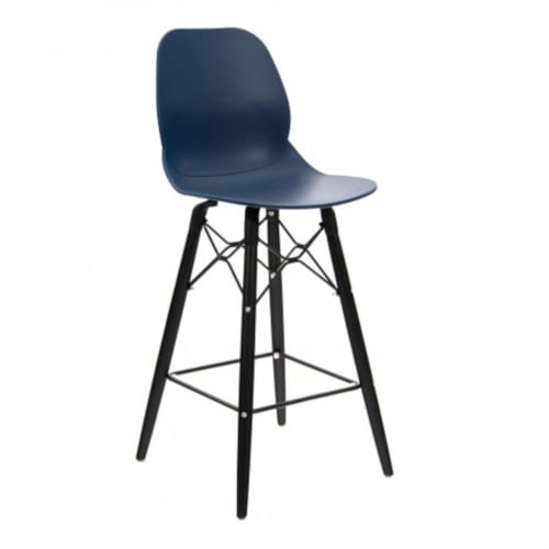 Shoreditch K frame mid height high chair black