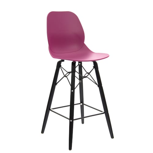 Shoreditch K frame mid height high chair black