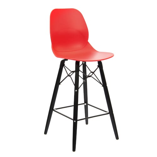 Shoreditch K frame mid height high chair black