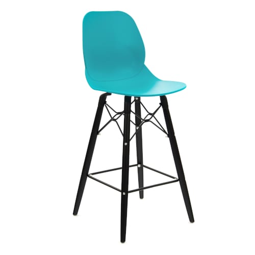 Shoreditch K frame mid height high chair black