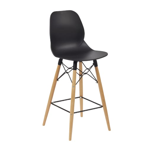 Shoreditch K frame mid height high chair beech