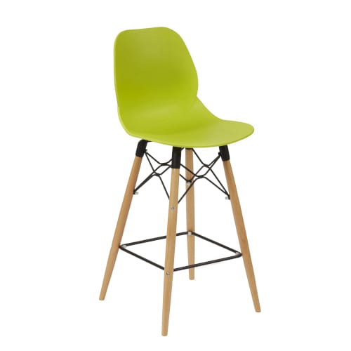 Shoreditch K frame mid height high chair beech