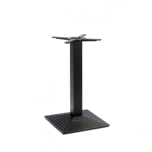 Step square table base