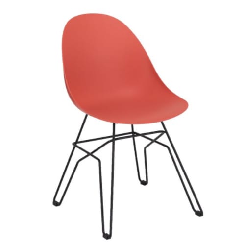 Vivid puzzle frame sidechair