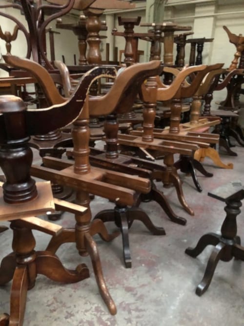 Salvage furniture