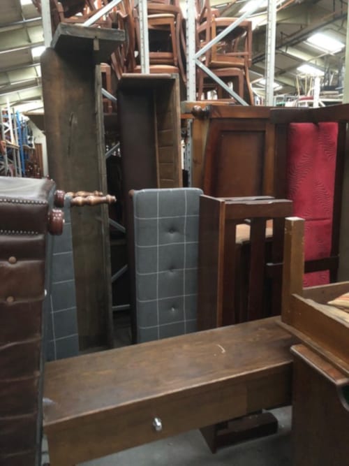 Salvage furniture