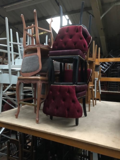Salvage furniture