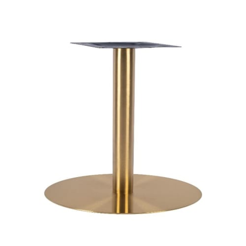 Zeus vintage brass small table base