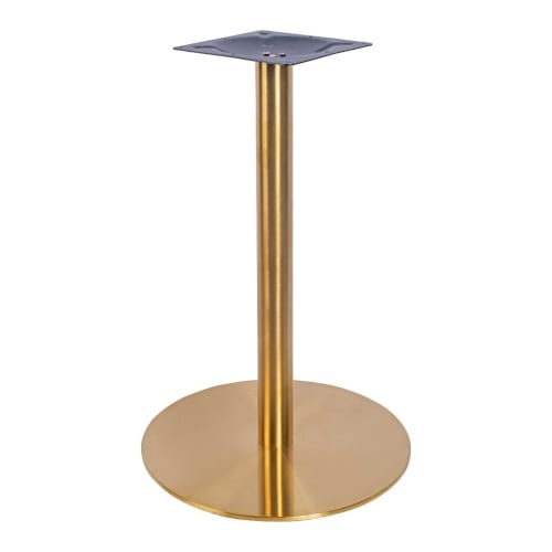 Zeus vintage brass large table base