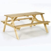 Abbey 6 seat a frame picnic table