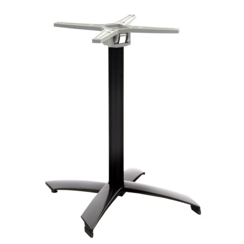 Aluminium flip top dining table base