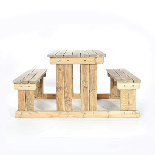 Guernsey 4 seat easy access walk-in picnic table
