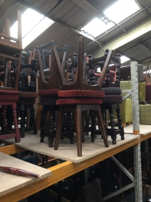 Salvage furniture