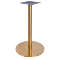 Zeus vintage brass small table base