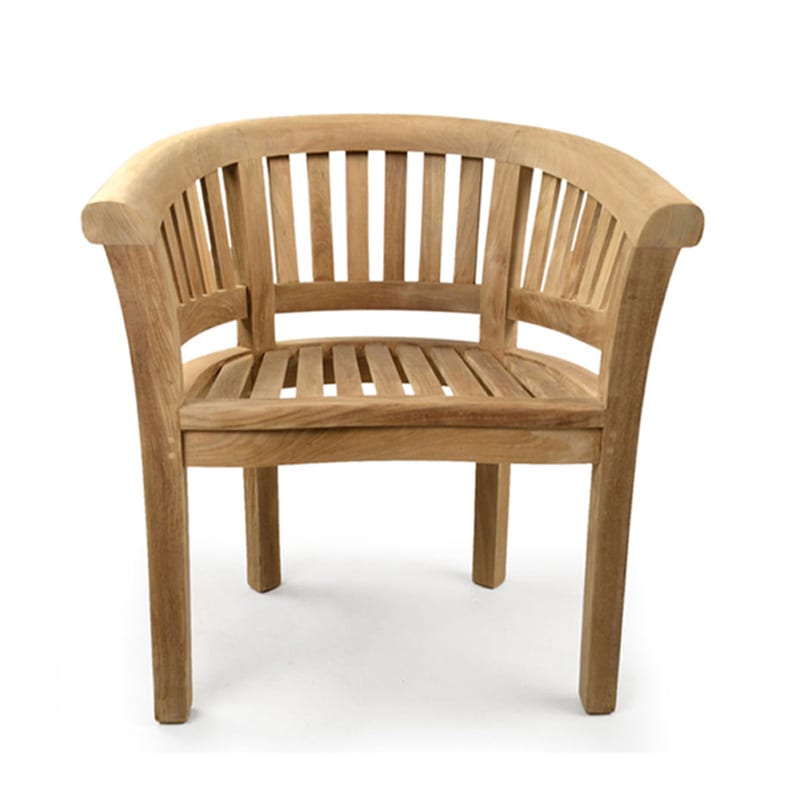 Windsor teak armchair