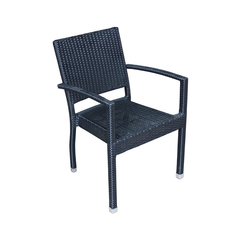 Ascot rattan stackable armchair