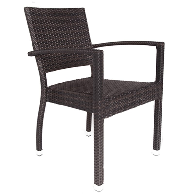 Ascot rattan stackable armchair