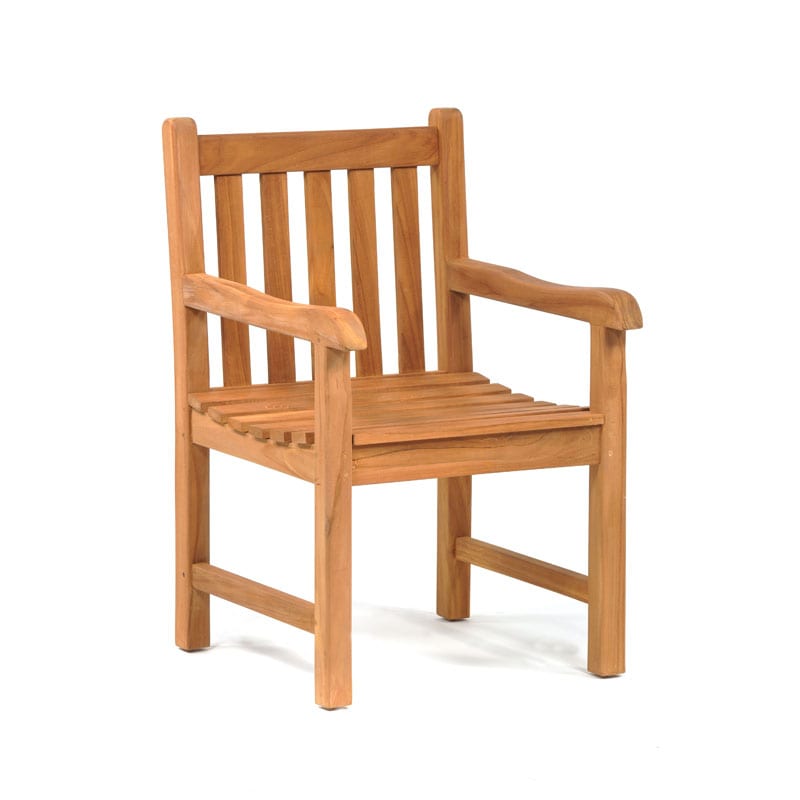 Benson teak treated armchair