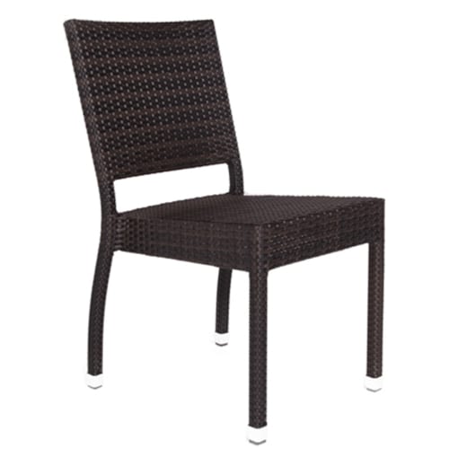 Ascot rattan sidechair