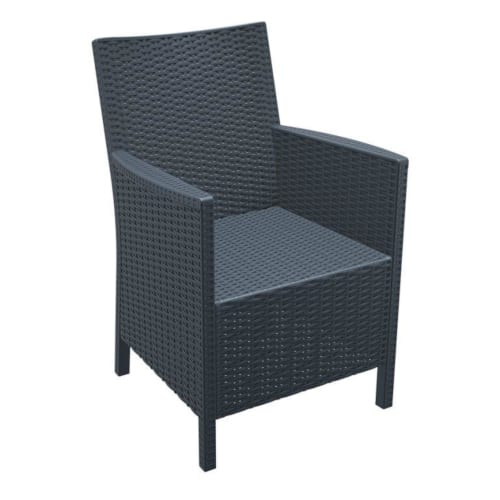 California rattan armchair