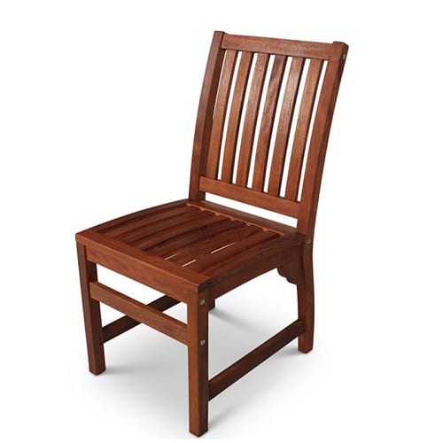 Devon hardwood 4 seat round table dining set