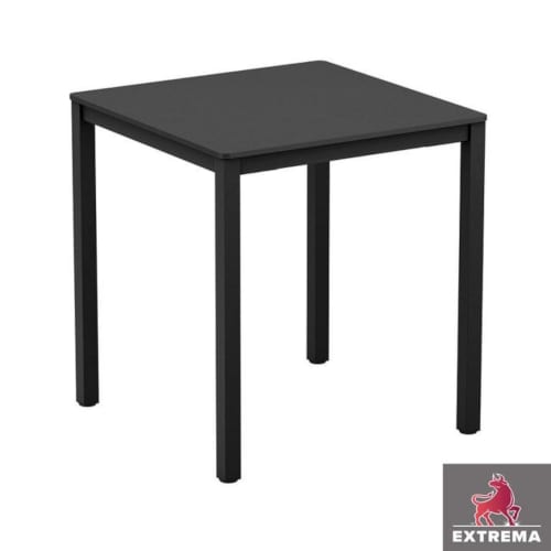Extrema 4-leg dining table - Black top