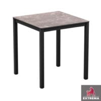 Extrema 4-leg dining table - Marble top