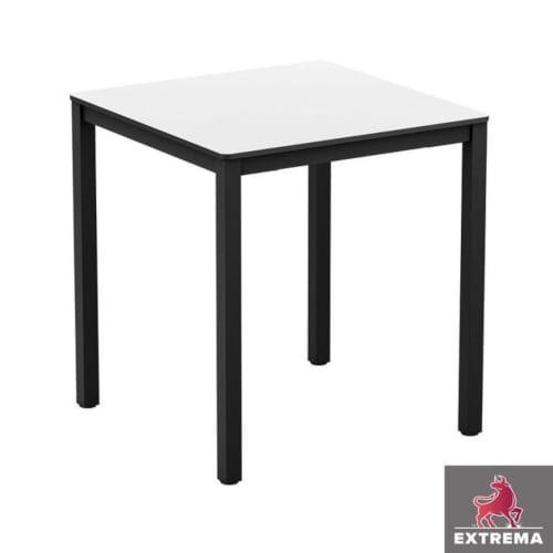 Extrema 4-leg dining table - White top