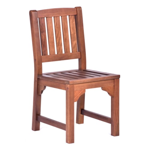 Melton hardwood stacking sidechair