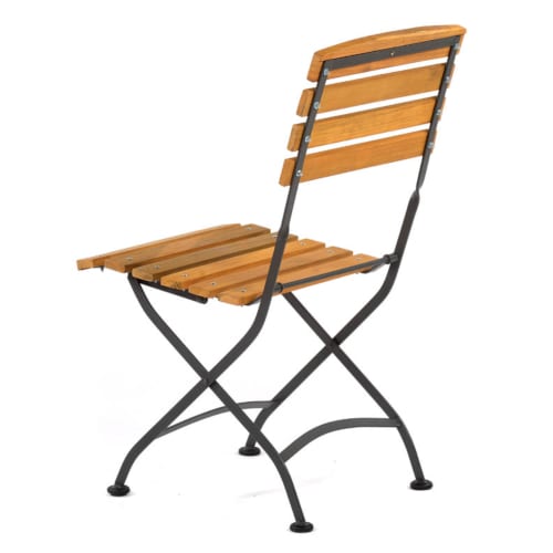 Newark steel framed folding sidechair