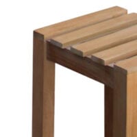 Grade A teak high stool