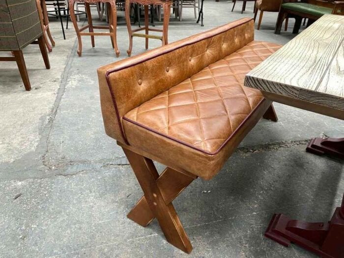 4 seat table with benches