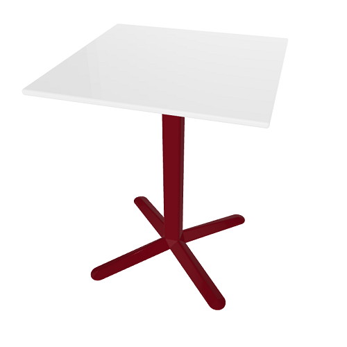 Arket 4 bordeaux white