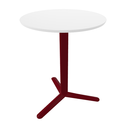 Arket bordeaux white