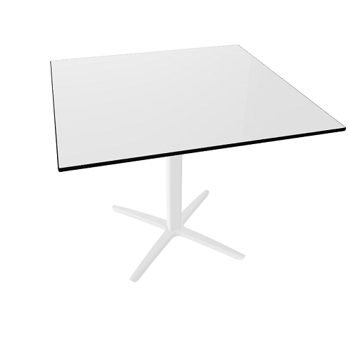 Hug sq white white