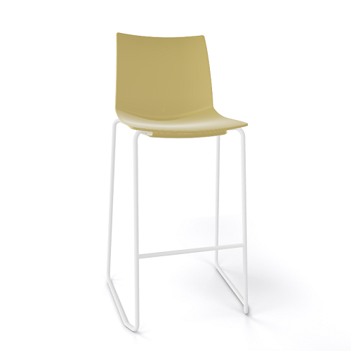 Kanvas Stool white sage green