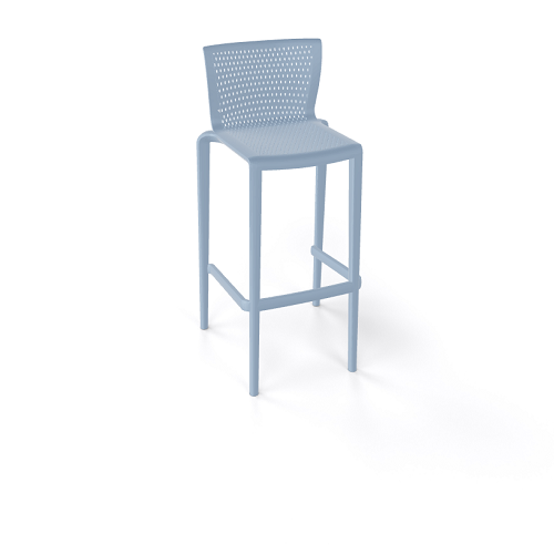 Spyker Stool pale blue