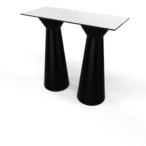 Roller Table 1100 1200x500 black white