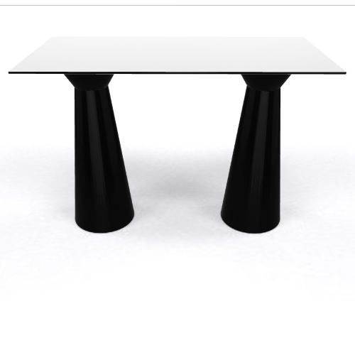 Roller Table 1100 1590x790 black white